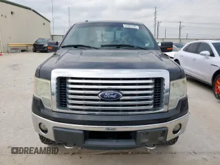 2012 Ford F-150 XL with VIN 1FTFW1ETXCFB32623, listed as a Copart auction lot 54597435 with 210,722 mi miles and Salvage Title. Bid and sale history available at DreamBid. Image 5.