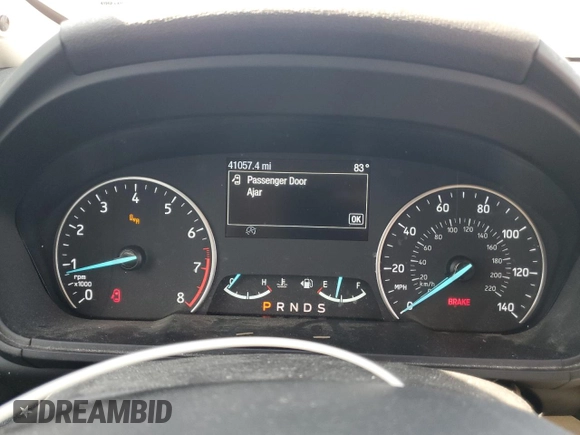 2019 Ford EcoSport Titanium with VIN MAJ6S3KL3KC254628, listed as a Copart auction lot 52992875 with 41,057 mi miles and Salvage Title. Bid and sale history available at DreamBid. Image 9.
