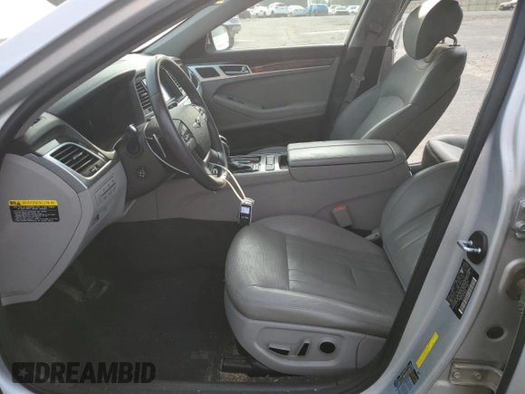 2017 Genesis G80 3.8L с VIN KMHGN4JE3HU206494, выставлен на аукционе Copart как лот 56028425 с пробегом 172 864 миль миль и Списание • Salvage title. История ставок и продаж доступна на DreamBid. Изображение 7.