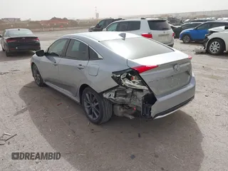 2020 Honda Civic Sedan EX with VIN 19XFC1F39LE000129, listed as a IAAI auction lot 41803070 with 38,638 mi miles. Bid and sale history available at carsss.com. Image 3.