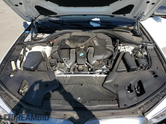 2018 BMW 5 Series M550i xDrive with VIN WBAJB9C51JB287233, listed as a Copart auction lot 55899505 with Not provided miles and Salvage title. Bid and sale history available at DreamBid. Image 11.