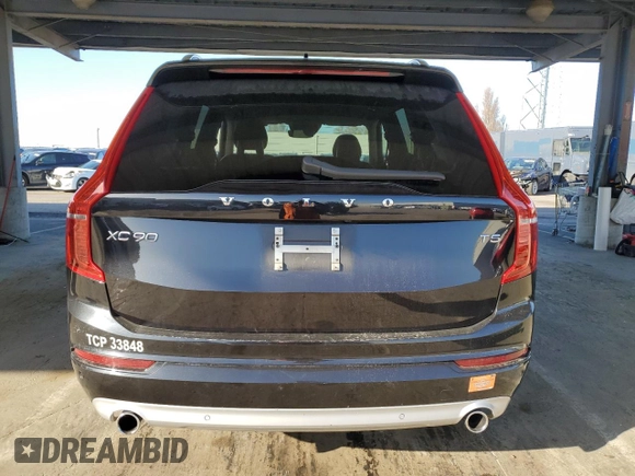 2018 Volvo XC90 Momentum with VIN YV4102CK2J1350140, listed as a Copart auction lot 45556565 with 210,387 mi miles and Salvage Title. Bid and sale history available at carsss.com. Image 6.