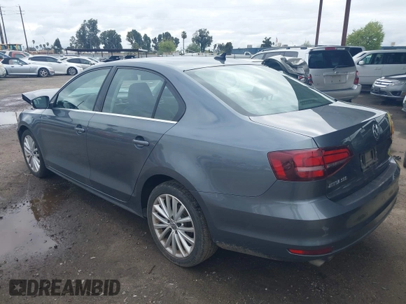 2016 Volkswagen Jetta Sedan 1.8T SEL with VIN 3VWL17AJ4GM331002, listed as a IAAI auction lot 41939962 with 40,344 mi miles. Bid and sale history available at carsss.com. Image 3.