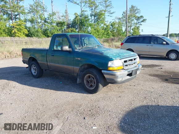 1998 Ford Ranger XL with VIN 1FTYR10C0WUA75355, listed as a IAAI auction lot 42568962 with 113,574 mi miles and . Bid and sale history available at DreamBid. Image 1.
