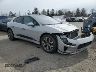 2019 Jaguar I-PACE HSE with VIN SADHD2S11K1F72420, listed as a Copart auction lot 45223425 with 35,514 mi miles and Salvage Title. Bid and sale history available at carsss.com. Image 4.