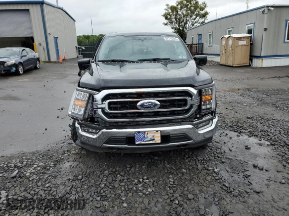 2023 Ford F-150 XL with VIN 1FTEX1EPXPKE88370, listed as a Copart auction lot 57719225 with 31,440 mi miles and Salvage title. Bid and sale history available at DreamBid. Image 5.
