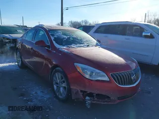 2014 Buick Regal with VIN 2G4GV5EK1E9315826, listed as a IAAI auction lot 41375575 with 134,895 mi miles. Bid and sale history available at carsss.com. Image 1.