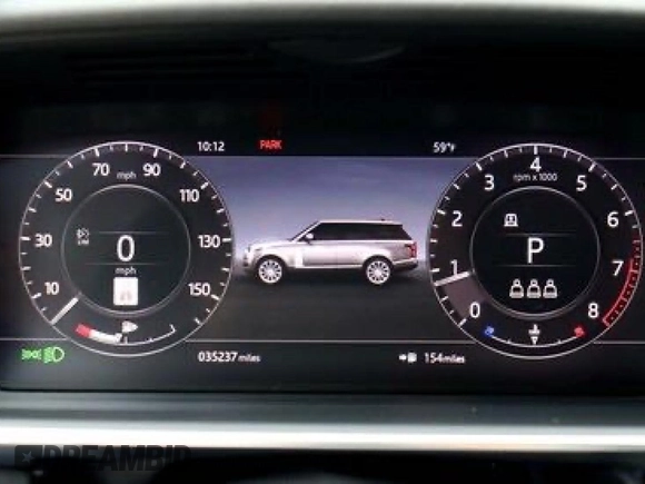 2020 Land Rover Range Rover HSE с VIN SALGS2RU7LA409XXX, выставлен на аукционе Copart как лот 60871695 с пробегом 35 229 миль миль и Чистый • Clean title. История ставок и продаж доступна на DreamBid. Изображение 8.