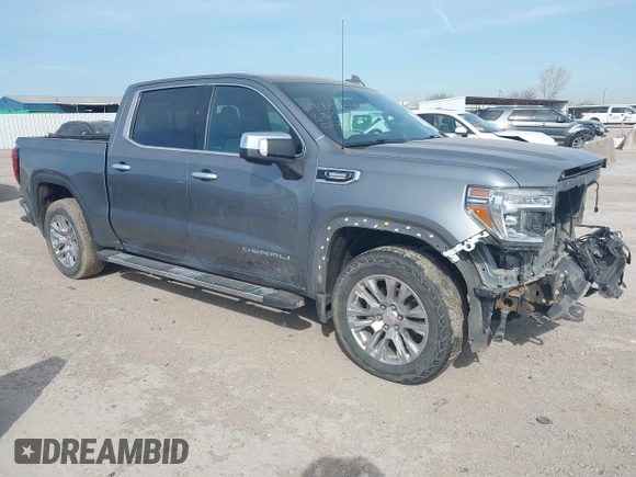 2021 GMC Sierra 1500 Denali z VIN 3GTU9FETXMG382438, wystawiony jako IAAI lot #41880365 z przebiegiem 54 651 mil mil oraz . Historia ofert i sprzedaży dostępna na DreamBid. Obrazek 1.