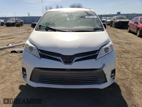 2018 Toyota Sienna L with VIN 5TDZZ3DC9JS929475, listed as a Copart auction lot 48541515 with 214,337 mi miles and Salvage Title. Bid and sale history available at DreamBid. Image 5.