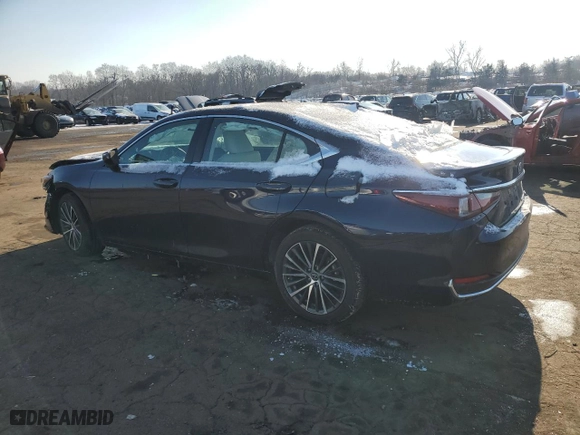 2025 Lexus ES with VIN 58ADA1C10SU056822, listed as a Copart auction lot 89183155 with 0 mi miles and Salvage Title. Bid and sale history available at carsss.com. Image 2.