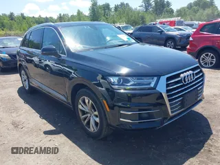 2017 Audi Q7 Premium with VIN WA1AAAF77HD059847, listed as a IAAI auction lot 42454117 with 90,385 mi miles and . Bid and sale history available at DreamBid. Image 1.