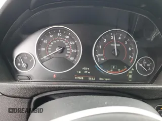2016 BMW 3 Series 328i with VIN WBA8E9G51GNT42237, listed as a Copart auction lot 59909605 with 117,908 mi miles and Salvage title. Bid and sale history available at DreamBid. Image 9.