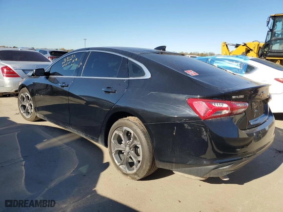 2022 Chevrolet Malibu LT with VIN 1G1ZD5ST7NF197262, listed as a Copart auction lot 82925604 with 0 mi miles and Clean Title. Bid and sale history available at carsss.com. Image 2.