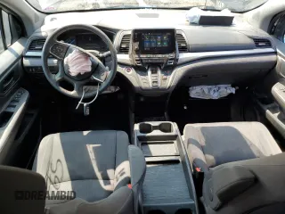 2020 Honda Odyssey EX with VIN 5FNRL6H5XLB032588, listed as a Copart auction lot 59366995 with 86,982 mi miles and Salvage title. Bid and sale history available at DreamBid. Image 8.