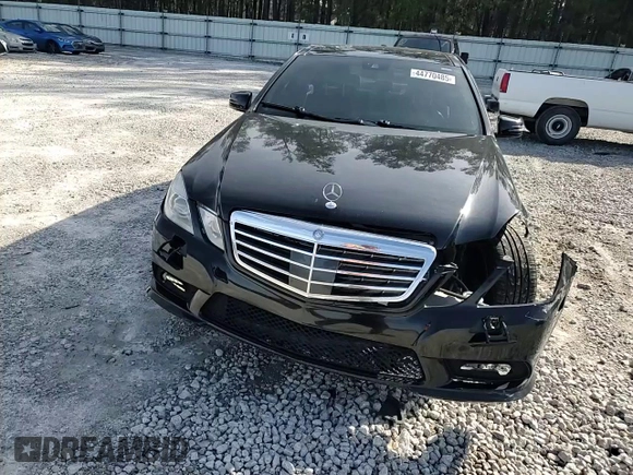 2011 Mercedes-Benz E 550 Luxury with VIN WDDHF7CB6BA416810, listed as a Copart auction lot 44770485 with 176,055 mi miles and Salvage Title. Bid and sale history available at DreamBid. Image 11.