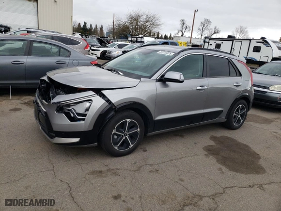 2023 Kia Niro SX Touring with VIN KNDCT3LE7P5065115, listed as a Copart auction lot 47279375 with 11,192 mi miles and Salvage Title. Bid and sale history available at carsss.com. Image 1.