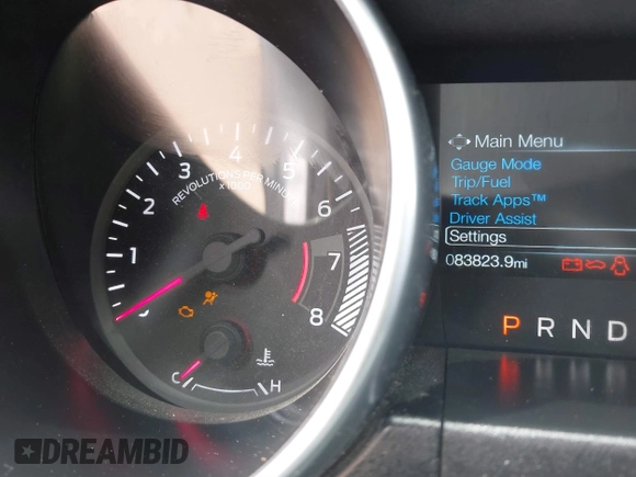 2019 Ford Mustang EcoBoost with VIN 1FATP8UH1K5148614, listed as a IAAI auction lot 41901751 with 83,823 mi miles. Bid and sale history available at carsss.com. Image 7.