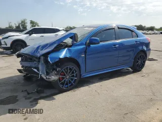 2010 Mitsubishi Lancer GTS z VIN JA32X8HW1AU005082, wystawiony jako Copart lot #57768645 z przebiegiem 113 745 mil mil oraz Szkoda całkowita • Salvage title. Historia ofert i sprzedaży dostępna na DreamBid. Obrazek 1.