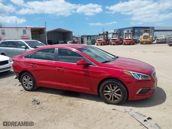 2017 Hyundai Sonata SE with VIN 5NPE24AF0HH539453, listed as a IAAI auction lot 41963200 with 111,154 mi miles. Bid and sale history available at carsss.com. Image 13.