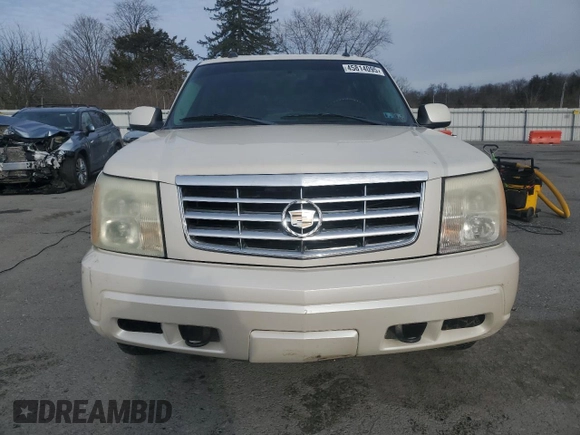 2005 Cadillac Escalade ESV z VIN 3GYFK66NX5G240695, wystawiony jako Copart lot #45814095 z przebiegiem 262 803 mil mil oraz Czysty tytuł • Clean title. Historia ofert i sprzedaży dostępna na DreamBid. Obrazek 5.