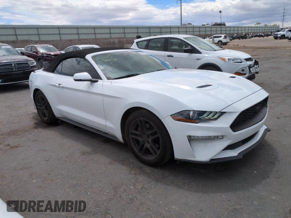 2019 Ford Mustang EcoBoost с VIN 1FATP8UH2K5171898, выставлен на аукционе Copart как лот 56478885 с пробегом 79 228 миль миль и Списание • Salvage title. История ставок и продаж доступна на DreamBid. Изображение 4.