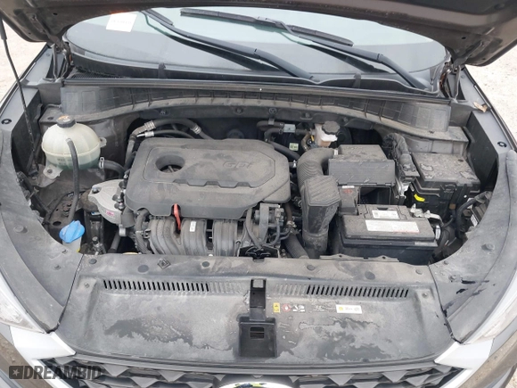 2020 Hyundai Tucson Sport with VIN KM8J33AL3LU156192, listed as a IAAI auction lot 41288165 with 53,210 mi miles. Bid and sale history available at carsss.com. Image 10.