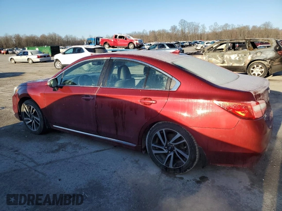 2017 Subaru Legacy Sport with VIN 4S3BNAR65H3036476, listed as a Copart auction lot 46607953 with 107,289 mi miles. Bid and sale history available at carsss.com. Image 2.