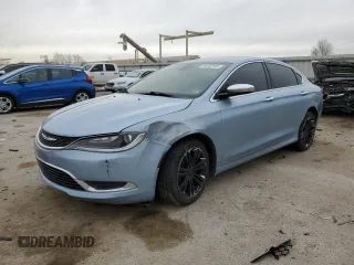 2015 Chrysler 200 Limited with VIN 1C3CCCAB6FN686177, listed as a Copart auction lot 50207935 with 132,861 mi miles and Salvage Title. Bid and sale history available at carsss.com. Image 1.