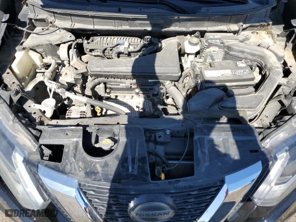 2019 Nissan Rogue SV with VIN 5N1AT2MV0KC743428, listed as a Copart auction lot 46267955 with 77,740 mi miles and Salvage Title. Bid and sale history available at carsss.com. Image 12.