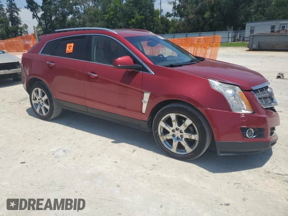 2012 Cadillac SRX Premium Collection with VIN 3GYFNCE39CS518034, listed as a Copart auction lot 65373925 with 50,684 mi miles and Salvage title. Bid and sale history available at DreamBid. Image 4.