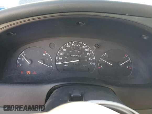 1997 Ford Ranger XLT with VIN 1FTCR14X0VTA13529, listed as a Copart auction lot 45672745 with 105,936 mi miles and Clean title. Bid and sale history available at DreamBid. Image 9.