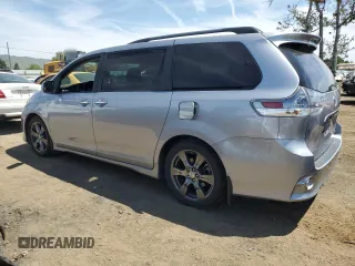2017 Toyota Sienna SE with VIN 5TDXZ3DC1HS779282, listed as a Copart auction lot 54265745 with 44,395 mi miles and Salvage title. Bid and sale history available at DreamBid. Image 2.