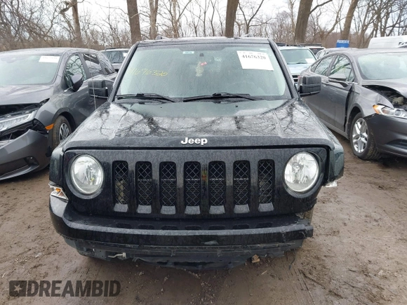 2017 Jeep Patriot High Altitude with VIN 1C4NJPFA0HD131946, listed as a IAAI auction lot 41676320 with 95,271 mi miles and . Bid and sale history available at carsss.com. Image 13.