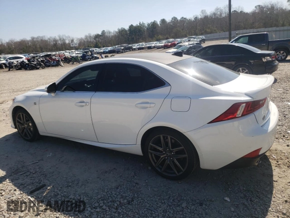 2015 Lexus IS 350 with VIN JTHBE1D21F5016083, listed as a Copart auction lot 49066975 with 70,512 mi miles and Salvage Title. Bid and sale history available at DreamBid. Image 2.
