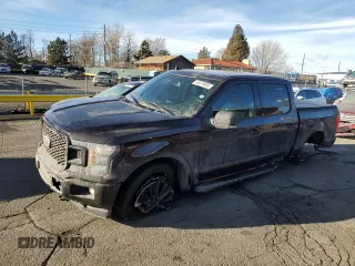 2019 Ford F-150 XL with VIN 1FTEW1E52KFB61836, listed as a Copart auction lot 46679095 with 83,989 mi miles and Salvage Title. Bid and sale history available at carsss.com. Image 1.