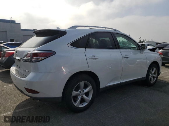 2013 Lexus RX 350 with VIN JTJZK1BA9D2416925, listed as a Copart auction lot 54092395 with 177,978 mi miles and Salvage Title. Bid and sale history available at DreamBid. Image 3.