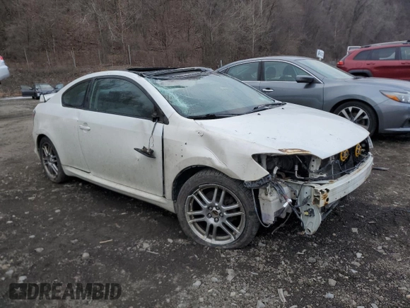 2007 Scion tC Spec with VIN JTKDE177670211220, listed as a Copart auction lot 89142195 with 273,803 mi miles and Salvage Title. Bid and sale history available at carsss.com. Image 4.