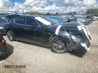 2017 Maserati Ghibli S Q4 z VIN ZAM57RTL4H1223560, wystawiony jako Copart lot #45456255 z przebiegiem 90 507 mil mil oraz Szkody całkowita. Historia ofert i sprzedaży dostępna na DreamBid. Obrazek 4.