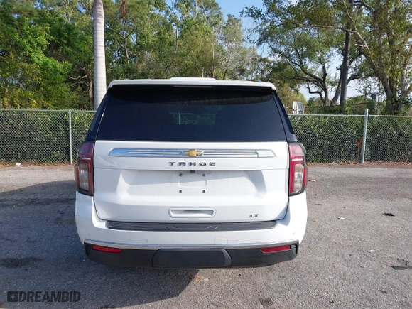 2021 Chevrolet Tahoe LT with VIN 1GNSCNKD7MR386938, listed as a IAAI auction lot 41723844 with 48,430 mi miles. Bid and sale history available at carsss.com. Image 16.