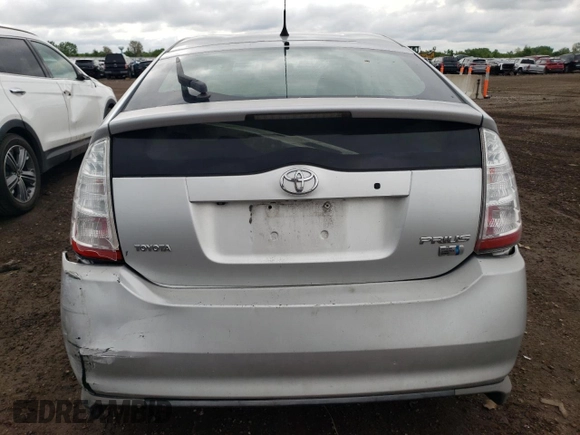 2008 Toyota Prius z VIN JTDKB20U487703363, wystawiony jako Copart lot #58199265 z przebiegiem 76 345 mil mil oraz Szkoda całkowita • Salvage title. Historia ofert i sprzedaży dostępna na DreamBid. Obrazek 6.