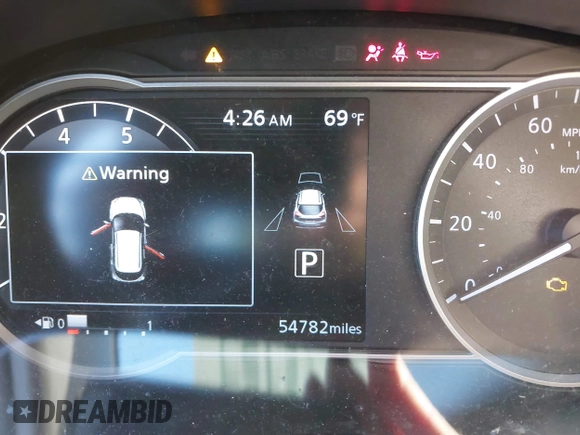 2019 Nissan Kicks S with VIN 3N1CP5CU4KL477933, listed as a IAAI auction lot 41665355 with 54,782 mi miles. Bid and sale history available at carsss.com. Image 16.
