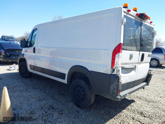 2015 Ram ProMaster Cargo Van with VIN 3C6TRVAG6FE506337, listed as a IAAI auction lot 41806270 with 187,265 mi miles. Bid and sale history available at carsss.com. Image 3.