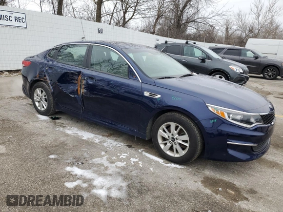 2017 Kia Optima LX with VIN 5XXGT4L39HG172248, listed as a Copart auction lot 45680235 with 90,351 mi miles and Clean title. Bid and sale history available at DreamBid. Image 4.