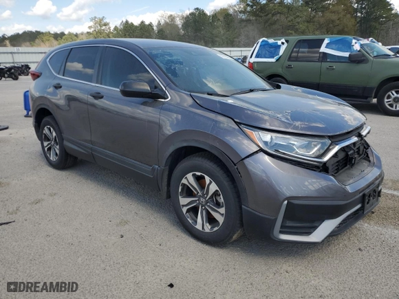 2021 Honda CR-V LX with VIN 2HKRW2H2XMH652673, listed as a Copart auction lot 50322465 with 46,874 mi miles and Salvage Title. Bid and sale history available at carsss.com. Image 4.