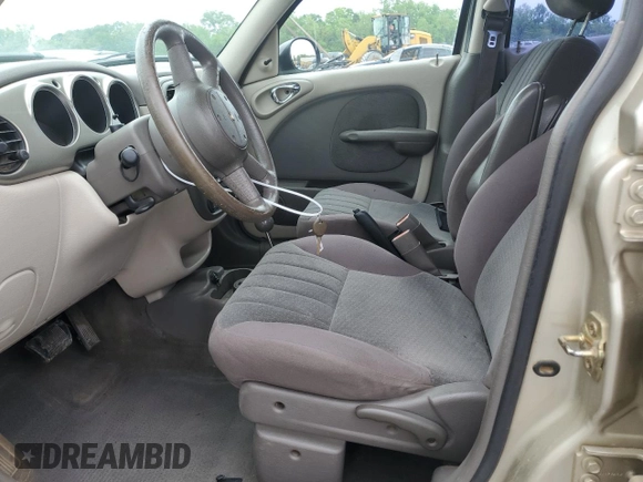 2005 Chrysler PT Cruiser with VIN 3C4FY48B85T559306, listed as a Copart auction lot 53299285 with 152,992 mi miles and Salvage title. Bid and sale history available at DreamBid. Image 7.