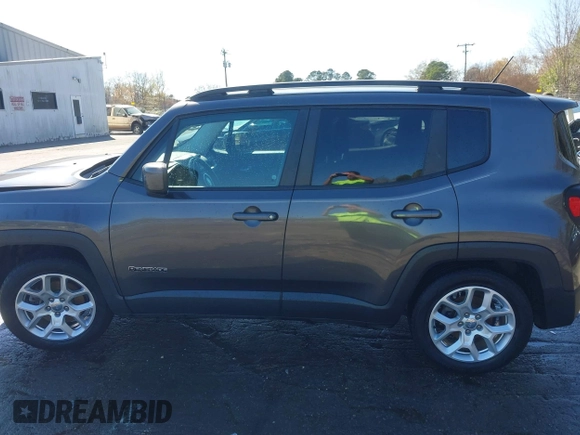 2017 Jeep Renegade Latitude with VIN ZACCJABB3HPF84074, listed as a IAAI auction lot 41867396 with 65,323 mi miles. Bid and sale history available at carsss.com. Image 14.