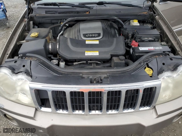 2006 Jeep Grand Cherokee Overland with VIN 1J8HR68206C130250, listed as a Copart auction lot 48826735 with 156,218 mi miles and Clean Title. Bid and sale history available at carsss.com. Image 12.