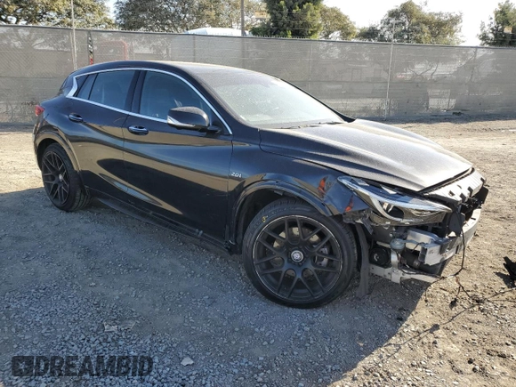2017 Infiniti QX30 Premium with VIN SJKCH5CP2HA021527, listed as a Copart auction lot 85022454 with 86,799 mi miles and Salvage Title. Bid and sale history available at DreamBid. Image 4.