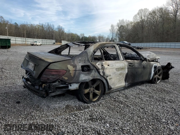 2014 Mercedes-Benz C 250 Sport with VIN WDDGF4HB1EA965158, listed as a Copart auction lot 50318285 with Not Provided miles and Non Repairable. Bid and sale history available at DreamBid. Image 3.
